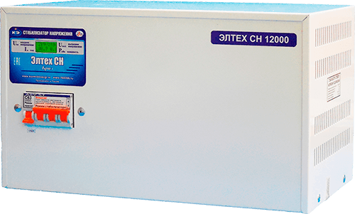 Тиристорный стабилизатор 12 квт Элтех СН 12000 стандарт Тиристорный стабилизатор 12 квт Элтех СН 12000 стандарт