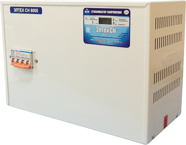 Стабилизатор напряжения Элтех СН 6000 бриз